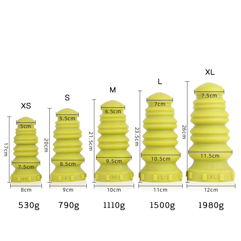 MV-X2749 Macaroon Soft Butt Plug Anal Sex Toys