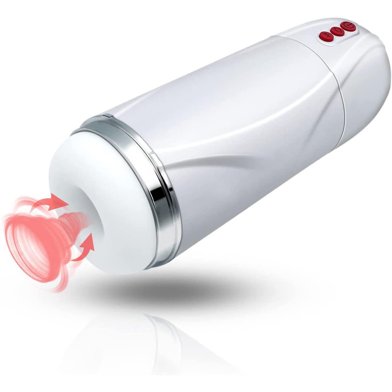 10 Frequency Vibration 5 Frequency Sucking Male Aircraft Cup Masturbators - Lovetoys wholesales shop