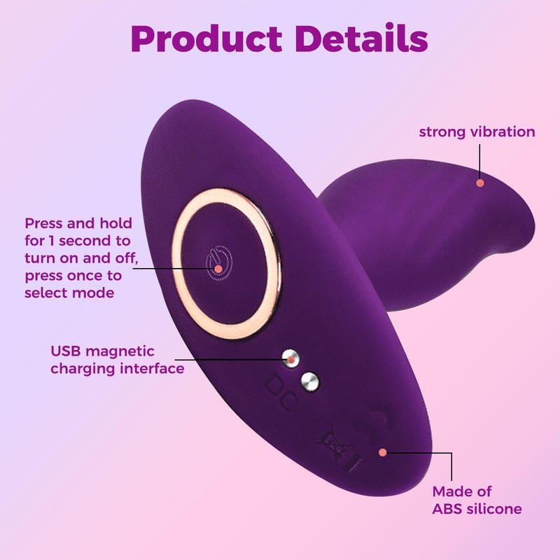 10 Frequency Vibration Silicone Bead Anal Plug Adult Toy Adult Male and Female Flirting - Lovetoys wholesales shop