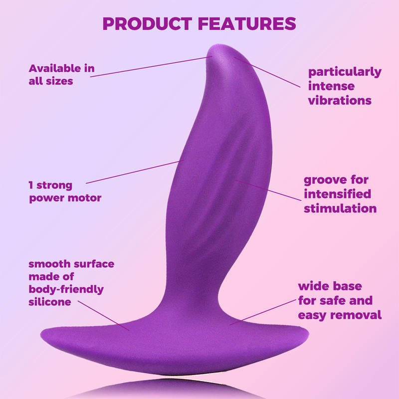 10 Frequency Vibration Silicone Bead Anal Plug Adult Toy Adult Male and Female Flirting - Lovetoys wholesales shop