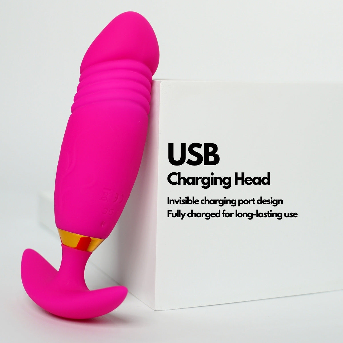 Wireless remote control anal plug