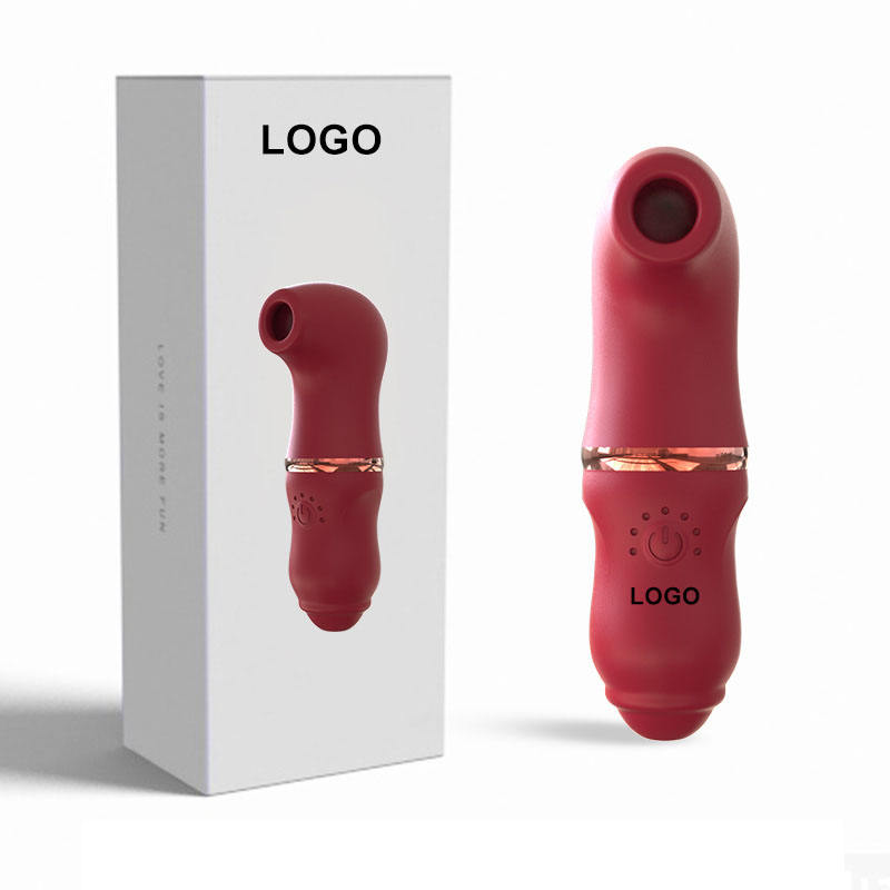 Silicone Nipple Sucking Vibrator Breast Massager Woman Sex Toy