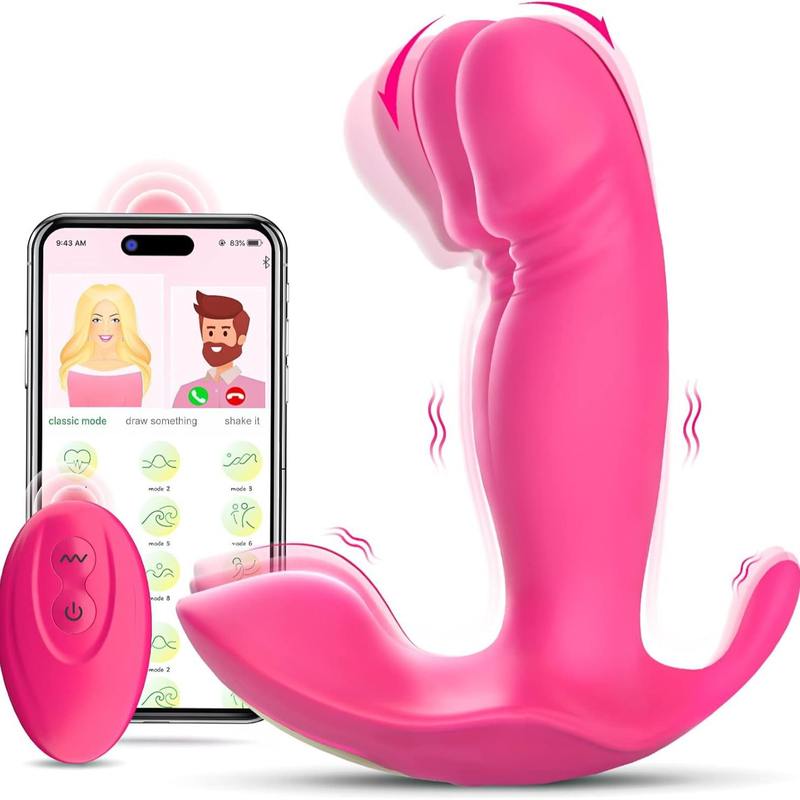 Wearable G-spot Dildo Vibrator Adult Sex APP Remote Control Panty Mini Vibrator