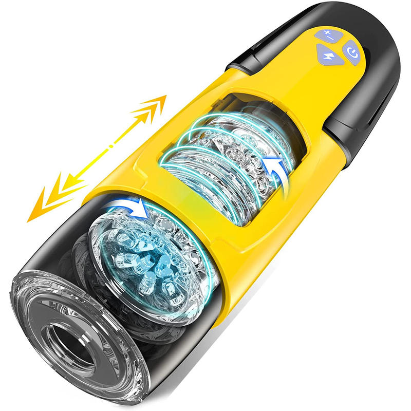 Male Sex Toy Deep Throat Mouth Electric Version Masturbator Cup