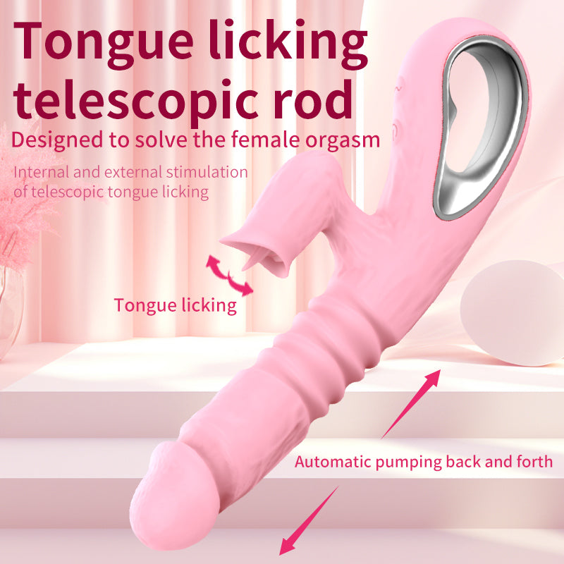 Clit Licking Stretch Vibrator