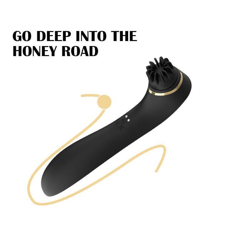 2 in 1 Dildo Vibrator 360 Rotating Head Clitoral Licking Rotating G - Spot Vibrator - Lovetoys wholesales shop