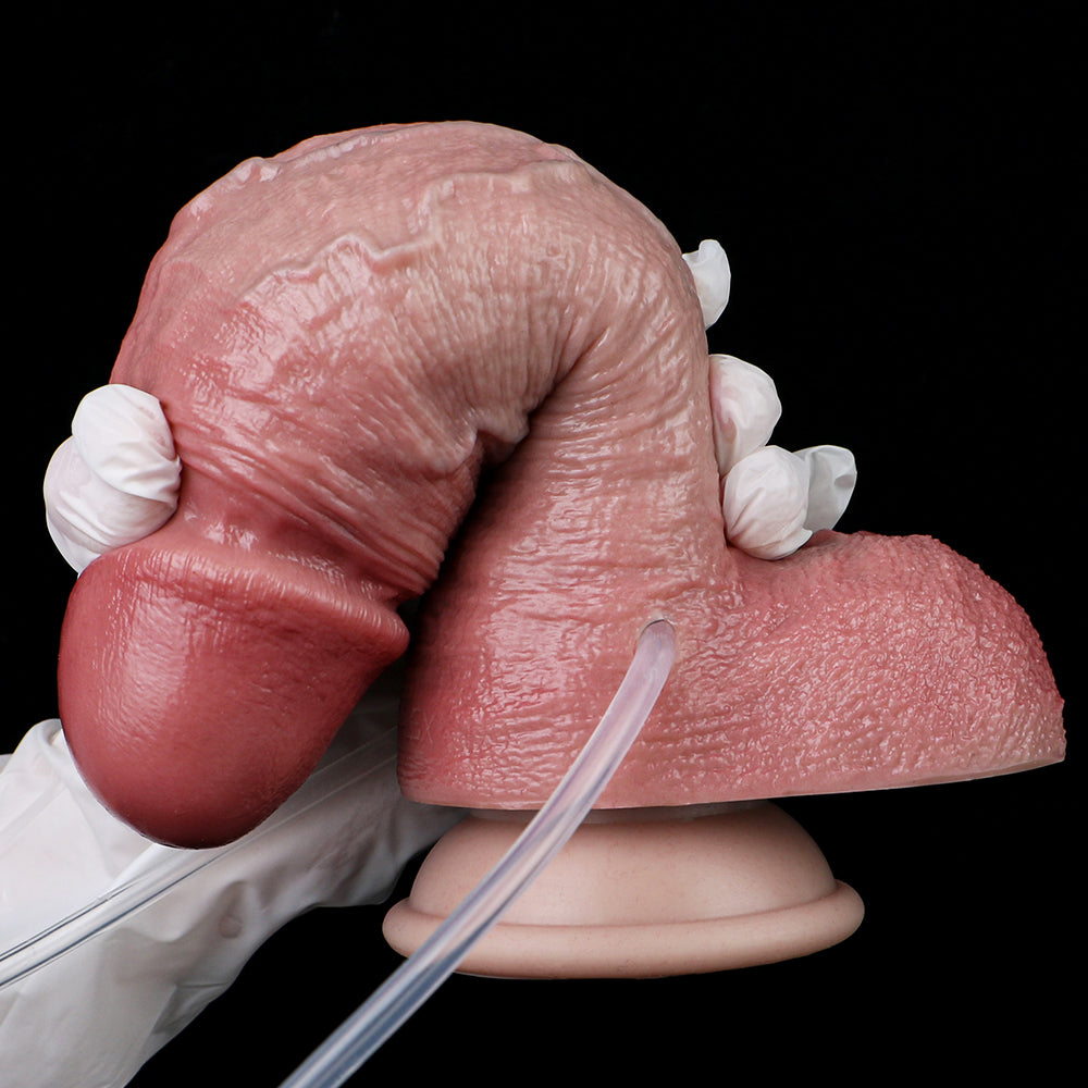 MV-X4862-SQ Squirting Inflatable Realistic 19.5 cm Dildo