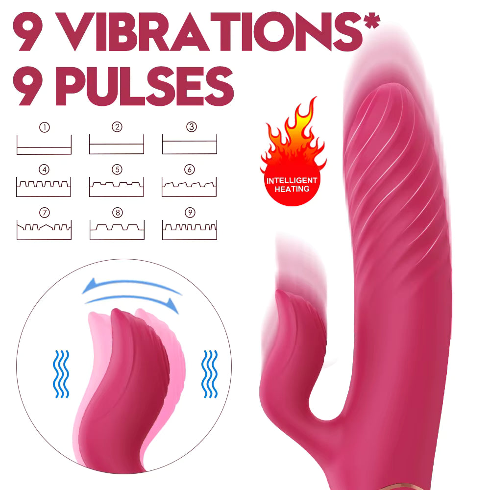 G-Spot & Clitoral Stimulator Rabbit Vibrator Adult Toys Vibrator Sex Toys