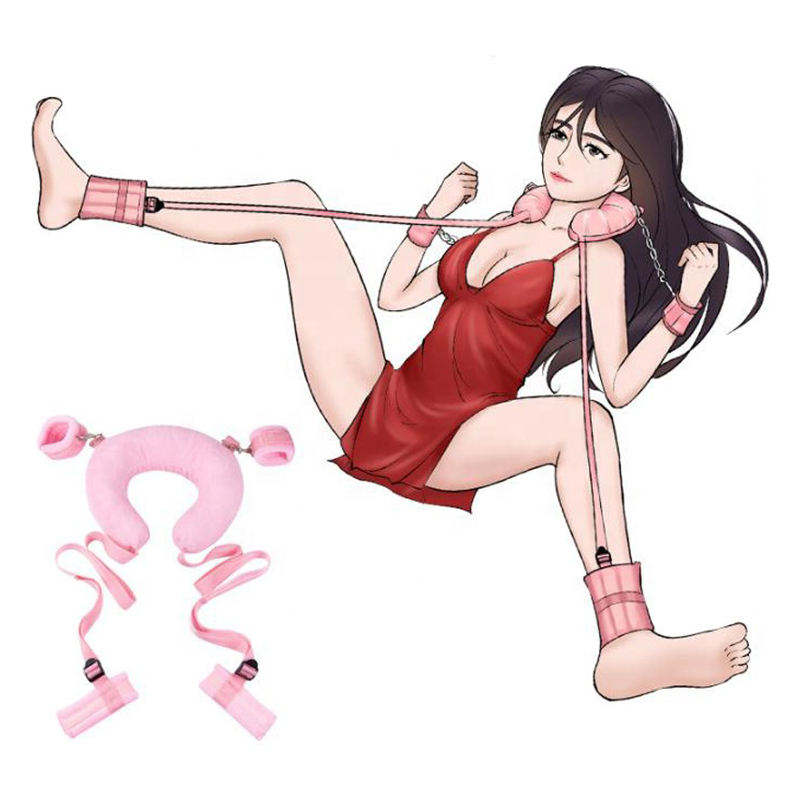 Restraints Handcuffs Footcuffs U-shaped Pillow BDSM China Bondage Sm Set