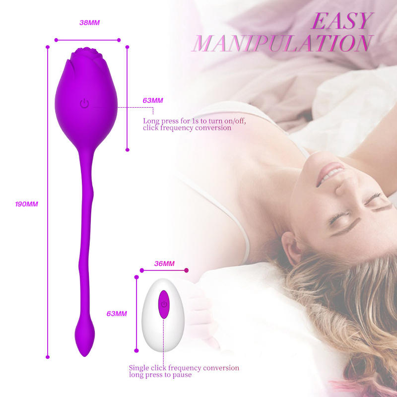 Silicone Vibrating Love Egg for Woman Vagina Pussy Remote Control Sex Toys