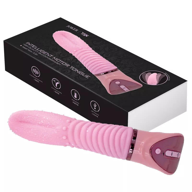 Wraparound Heating Tongue Licking Masturbator Electric Simulation Tongue