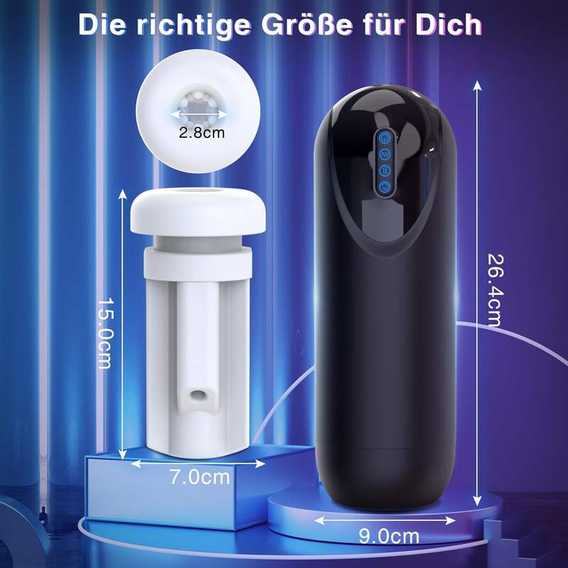 Electric Mouth Automatic Sucking Male Stimulation Masturbation Cup Machine