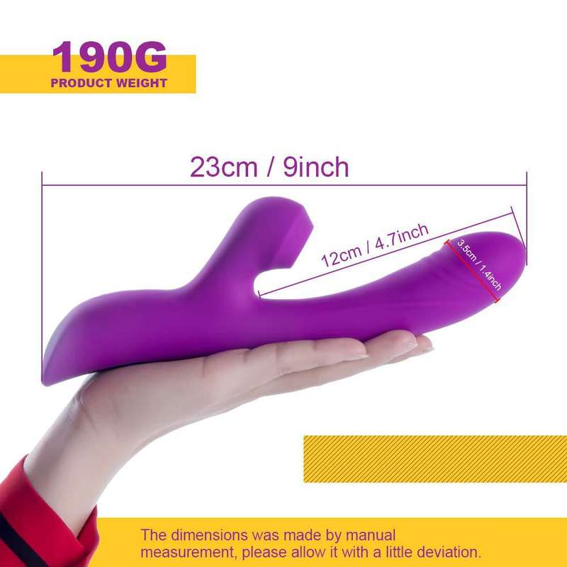 Strong Vibration Mode USB Magnetic Charging G-spot Stimulus Rabbit Vibrators