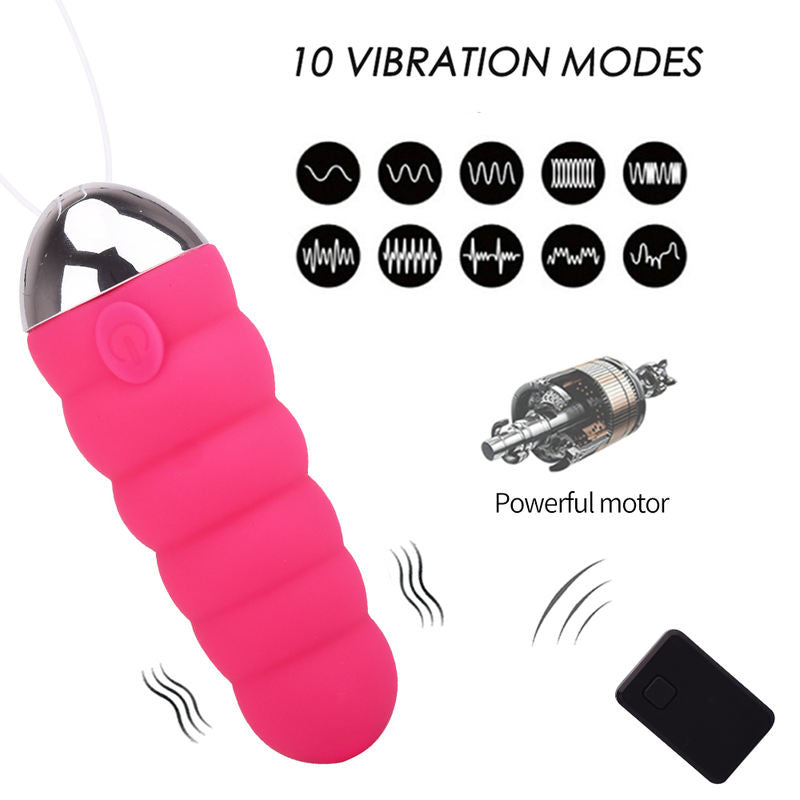 10 Frequencies Mode Women Sex Toys Vibrating Love Egg Remote Control Vibrator
