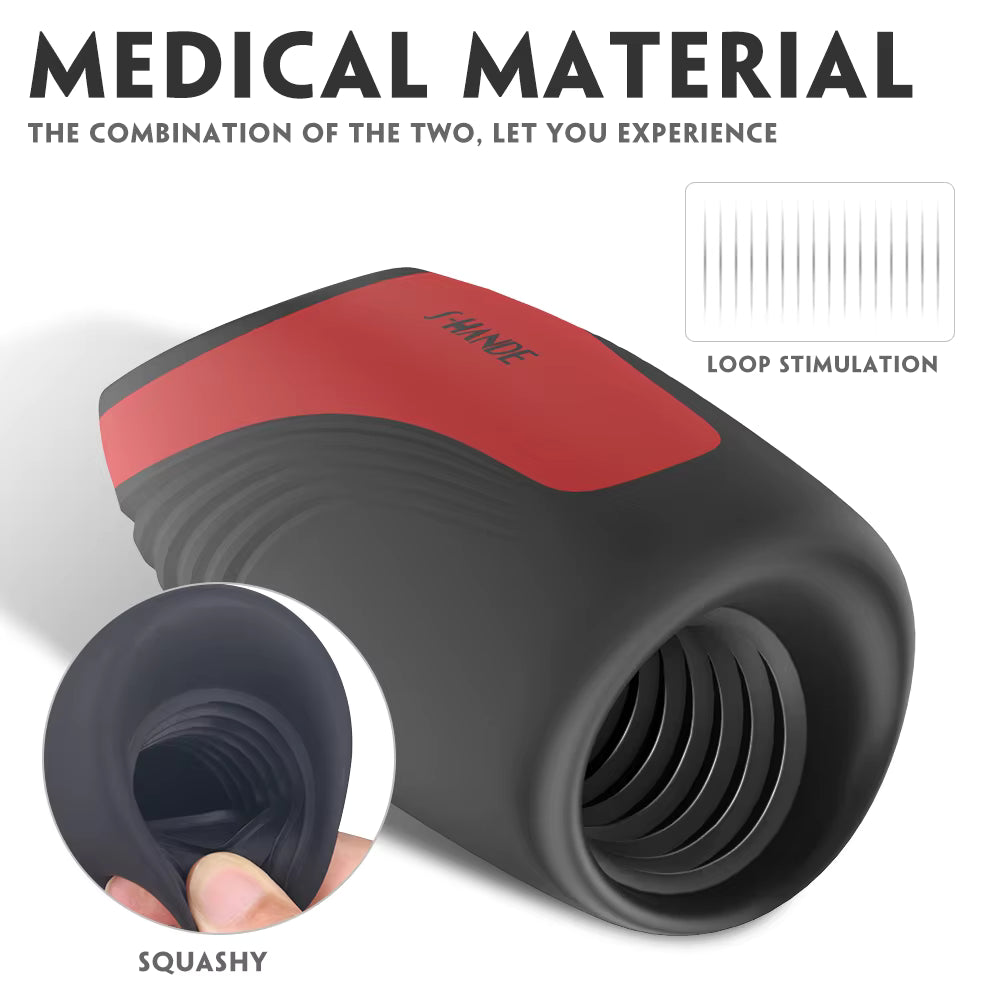 Heating Masturbador Male Automatic Sucking Masturbator Sex Toy for Men