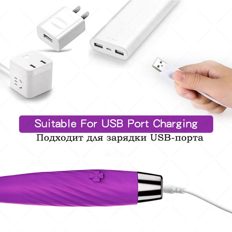 Heating Function G-spot Vibrator 100% Waterproof Masturbation Stimulus AV Massage Stick