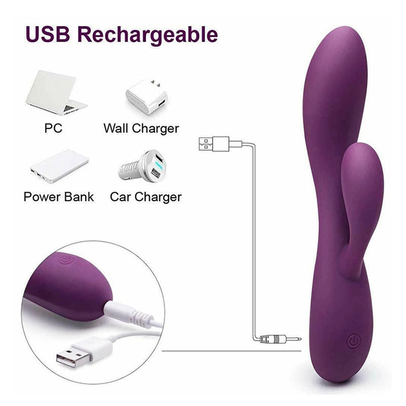 10 Modes Vibration G Spot Vibrator Dual Motors Clit Vibrator Stimulation Sex Toy