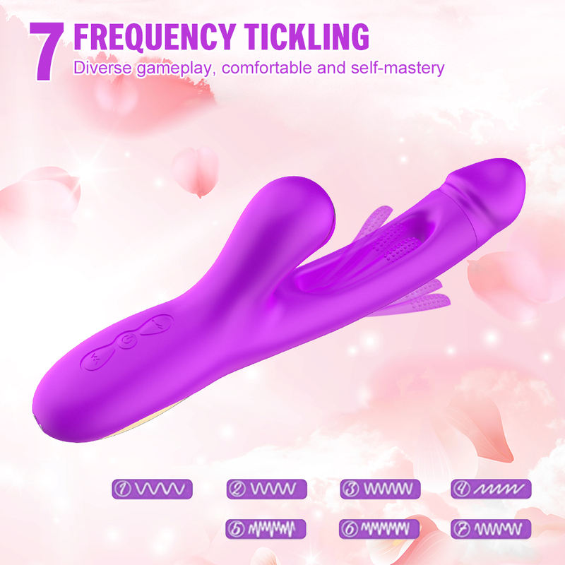 7 Frequencies Vibration G Spot Stimulator Dildo Vibrator