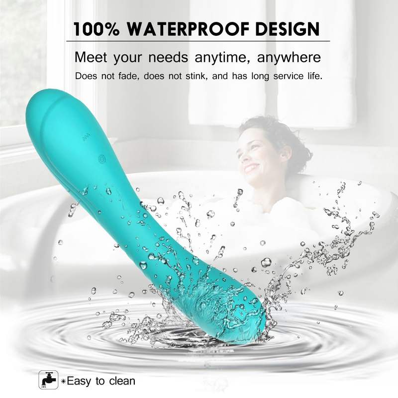 G-spot Vibrator Adult Sex Toys Full Silicone Soft Vibrating Dildo Massager Clitoral Stimulator