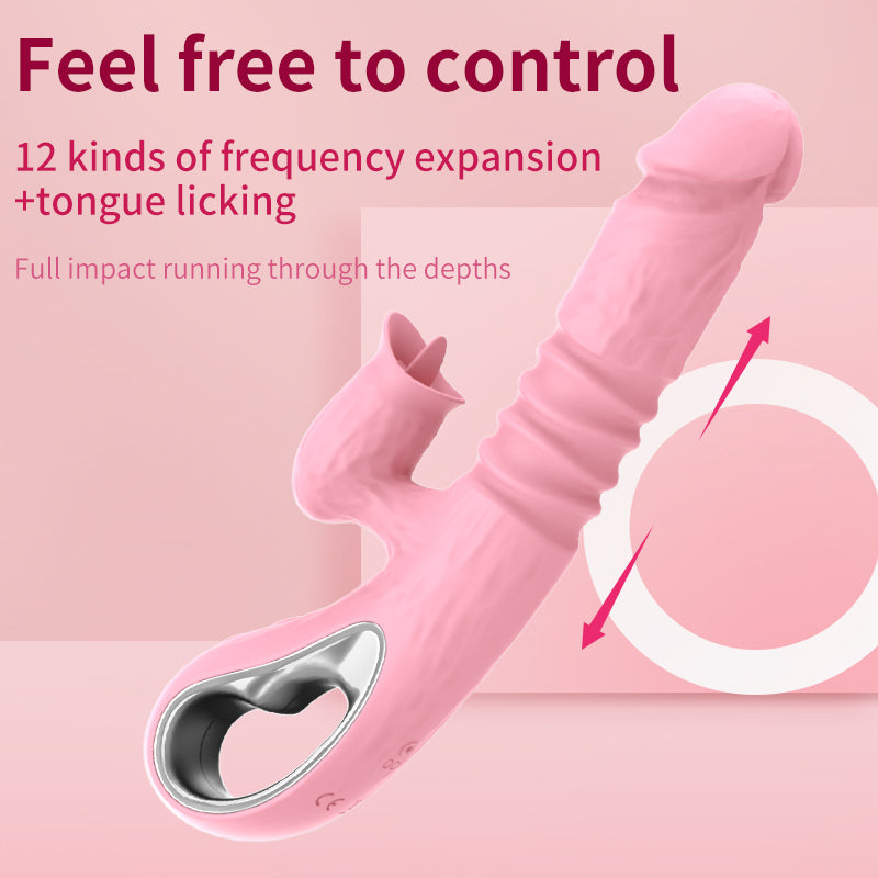 Clit Licking Stretch Vibrator