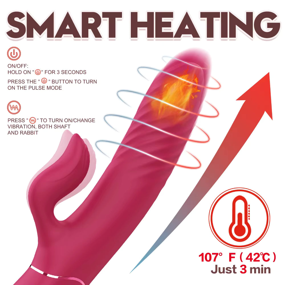 G-Spot & Clitoral Stimulator Rabbit Vibrator Adult Toys Vibrator Sex Toys