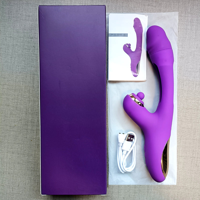 Flapping Vibrator with G Spot Vibration &Clitoral Tapping