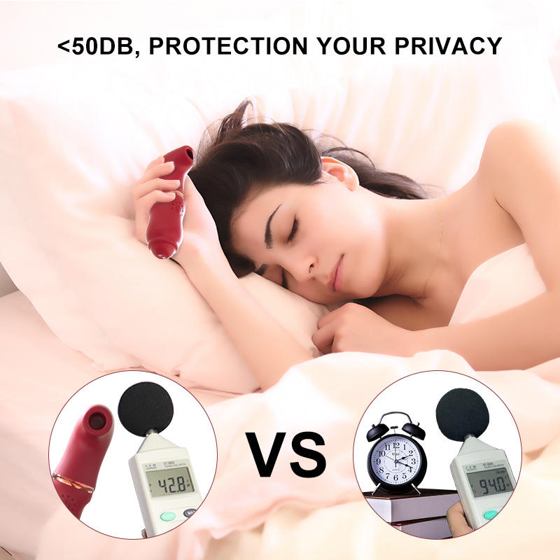 Silicone Nipple Sucking Vibrator Breast Massager Woman Sex Toy