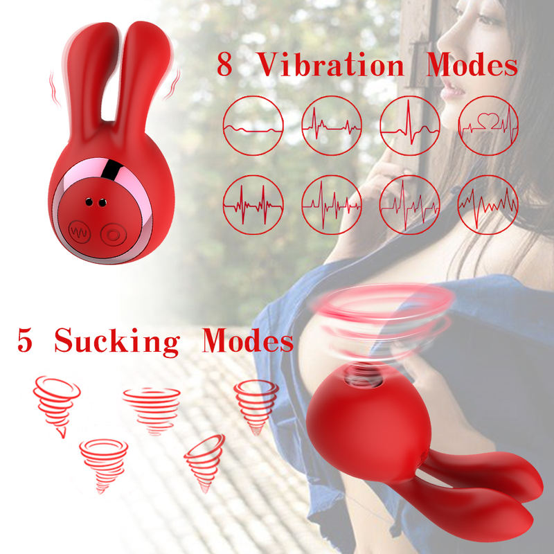 Clitoral Sucking Stimulator Vibrator Masturbation Waterproof 8 Vibration Modes