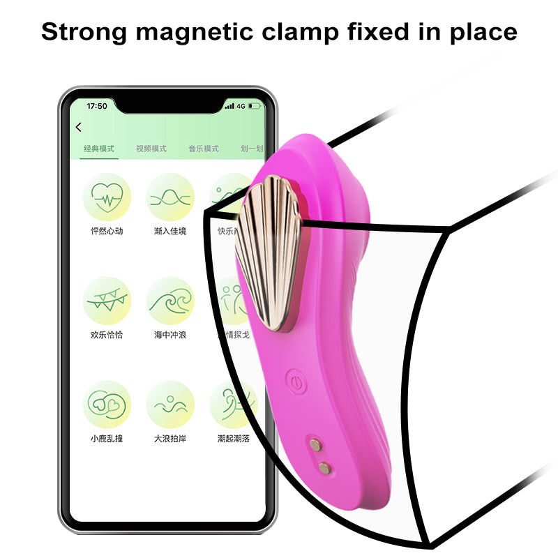 APP Smart Strap-on Brush Vibrator