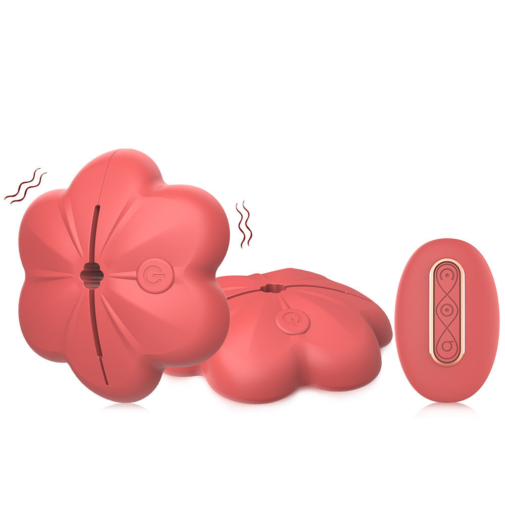 Flower Remote Control Breast Vibrator