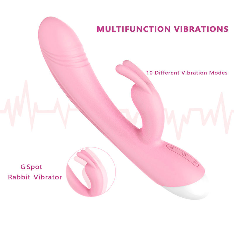 Sex Toys Silicone Heated Vibrating Vibrator Female Vaginal Pumping Masturbator