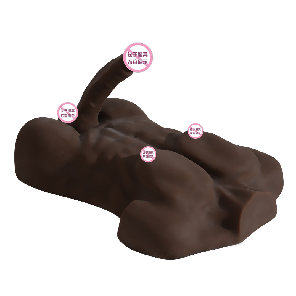 Sex Products Half Body Man Torso With 7"Dildo