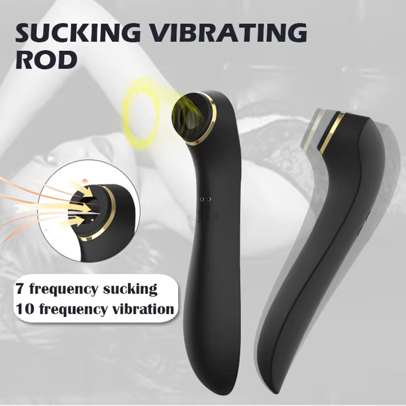 10 Frequencies Powerful Vibration Clitoral Sucking Vibrator