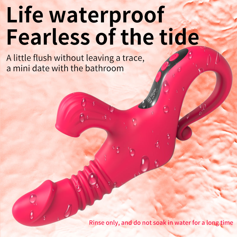 Adult Vibrator Sex Toys Stretch And Suction Vibration Dildo