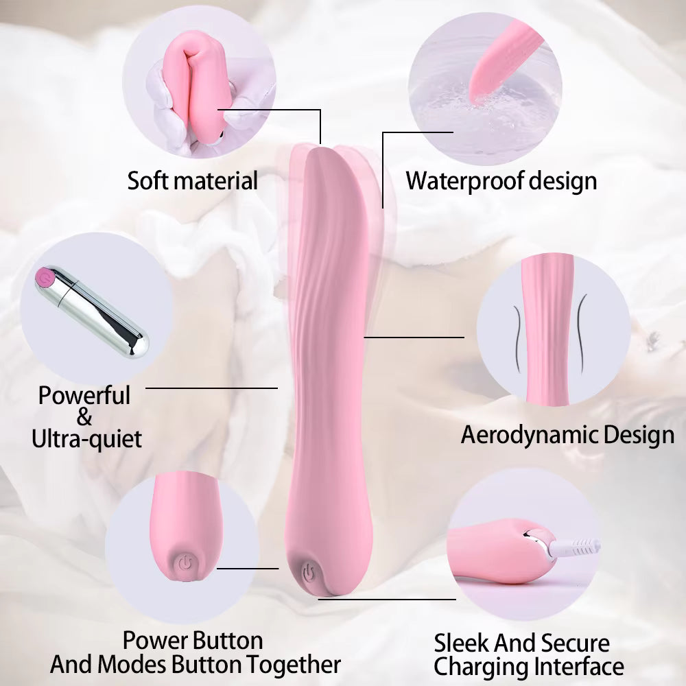 Tongue Licking Sex Toy Vibrator Usb Rechage Dildo Clitoris Stimulator Vibrator