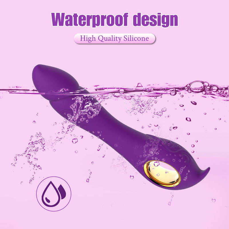 10 Powerful Vibration Modes G-Spot Dildo Vibrator