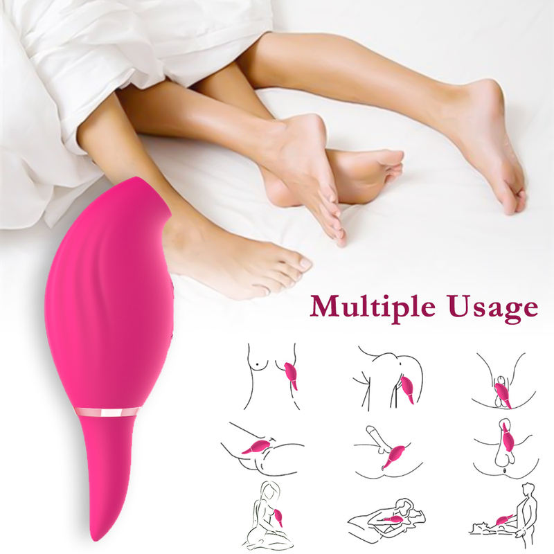 Magnetic Rechargeable Sex Clitoral Sucking Vibrator Vaginal Stimulator Sex Toys