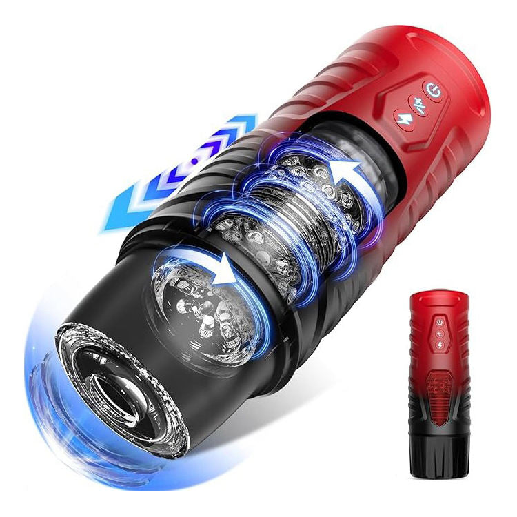 Automatic Suction Vibrator Realistic Artificial Vagina Masturbating Adult Sex Toys Male Masturbator Cup