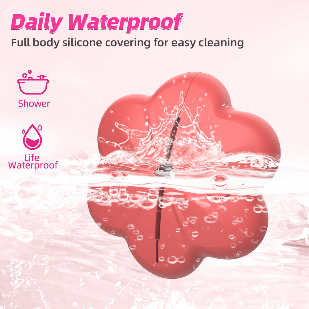 Flower Remote Control Breast Vibrator
