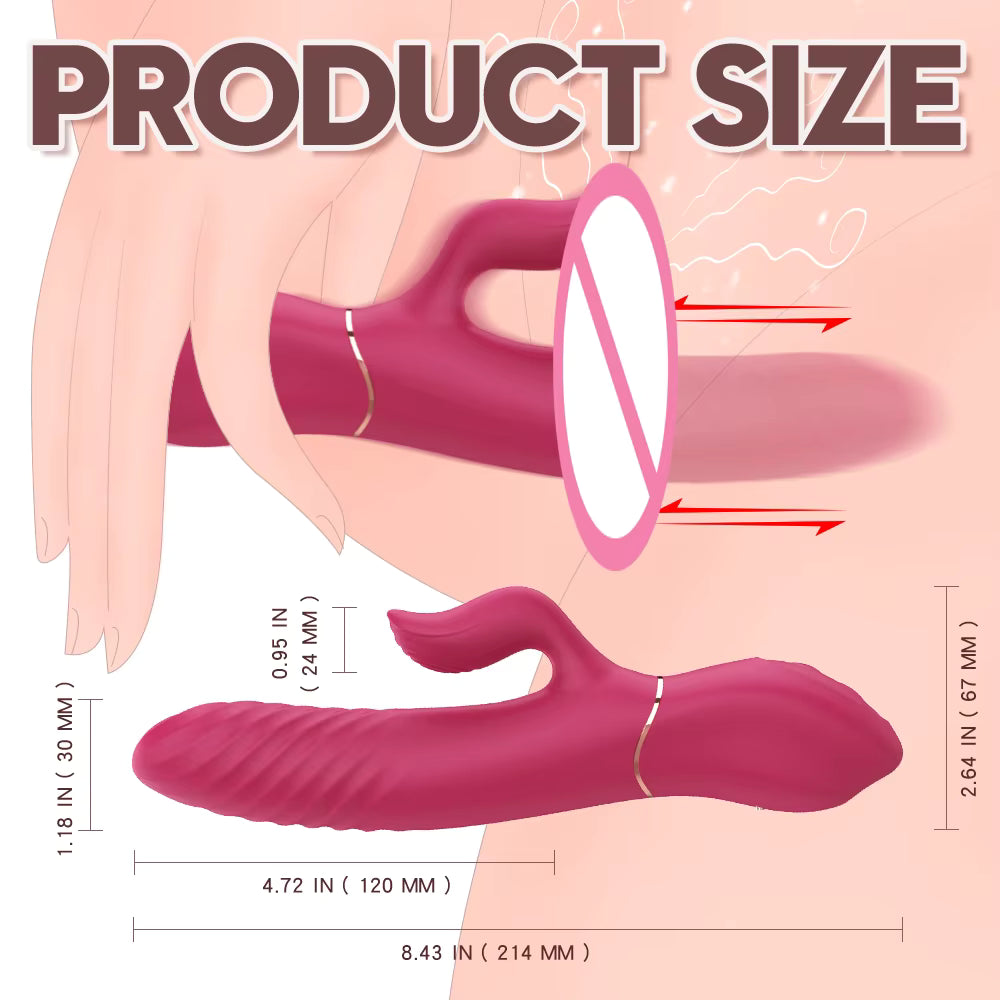 G-Spot & Clitoral Stimulator Rabbit Vibrator Adult Toys Vibrator Sex Toys