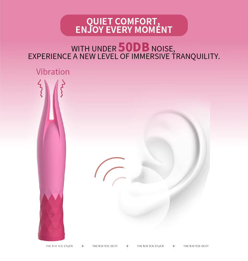 10 Speed Secret Brazilian Sexy Clitoris Nipple Stimulator