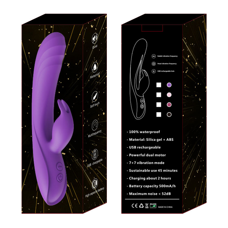 Double Head Electric Female G-point Stimulation Masturbator Adult Sex Toy