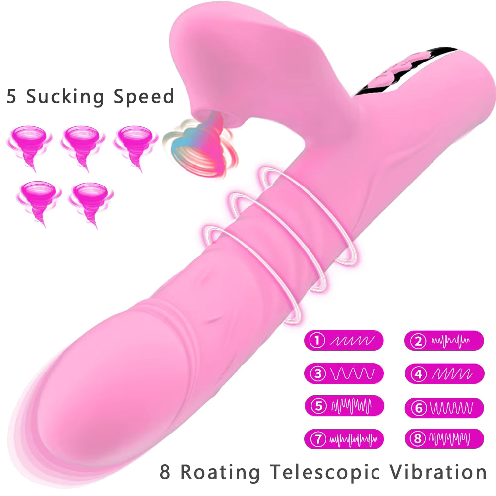 Adult Sex Products Sucking Vibration Women Handheld Vibrator Sex Toy