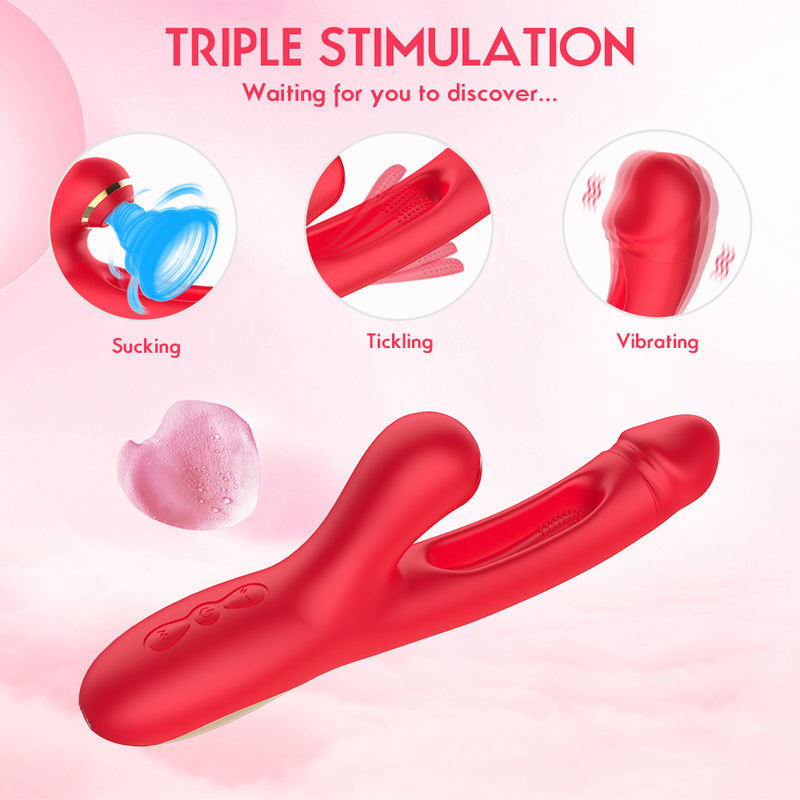 7 Frequencies Vibration G Spot Stimulator Dildo Vibrator