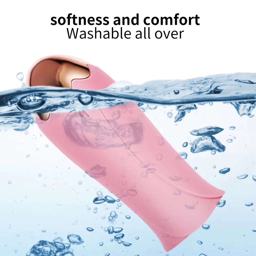 Clitoral Sucking Licking Tongue Vibrator Handheld Manual Sex Toys for Women