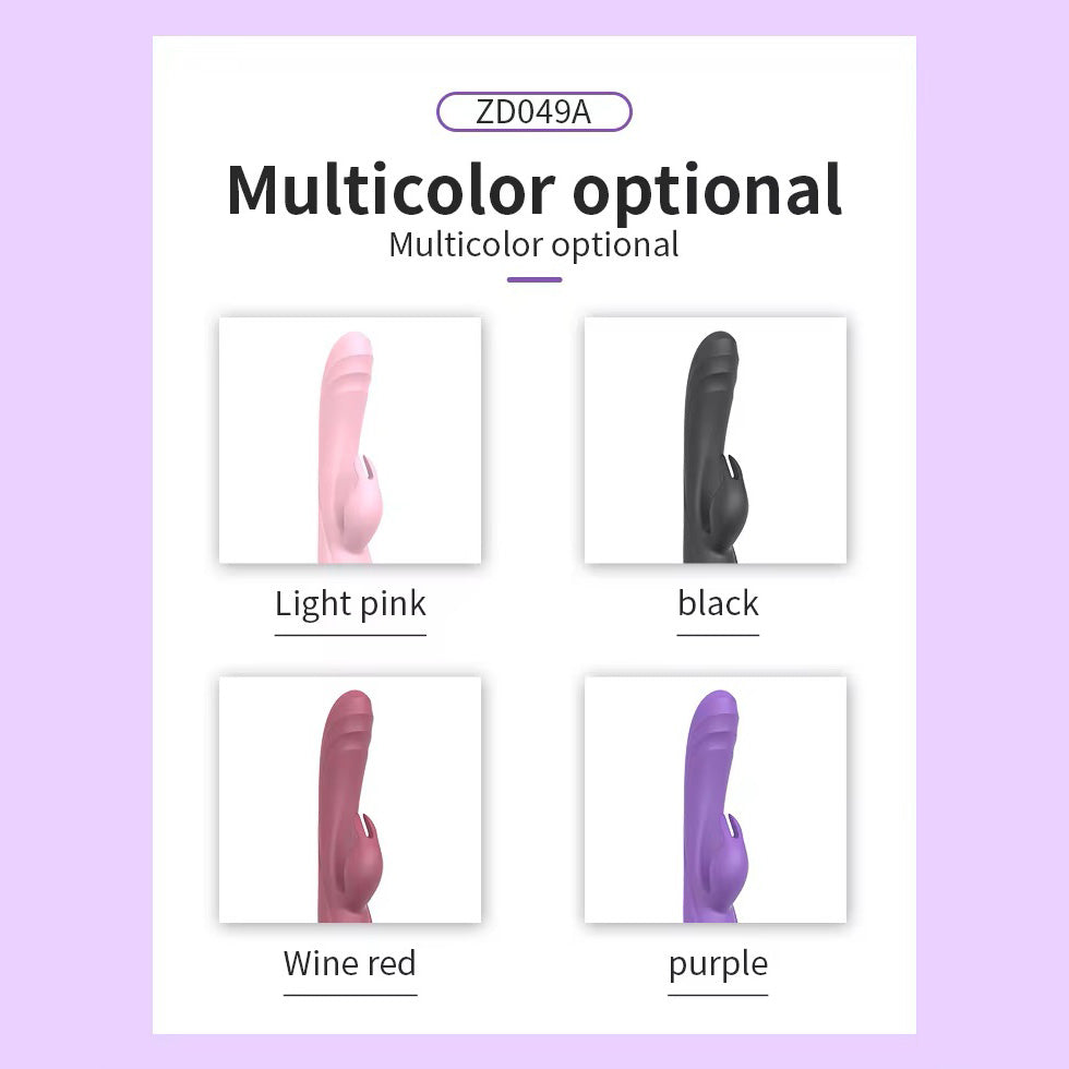 Double Head Electric Female G-point Stimulation Masturbator Adult Sex Toy