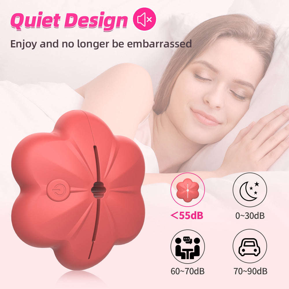 Flower Remote Control Breast Vibrator