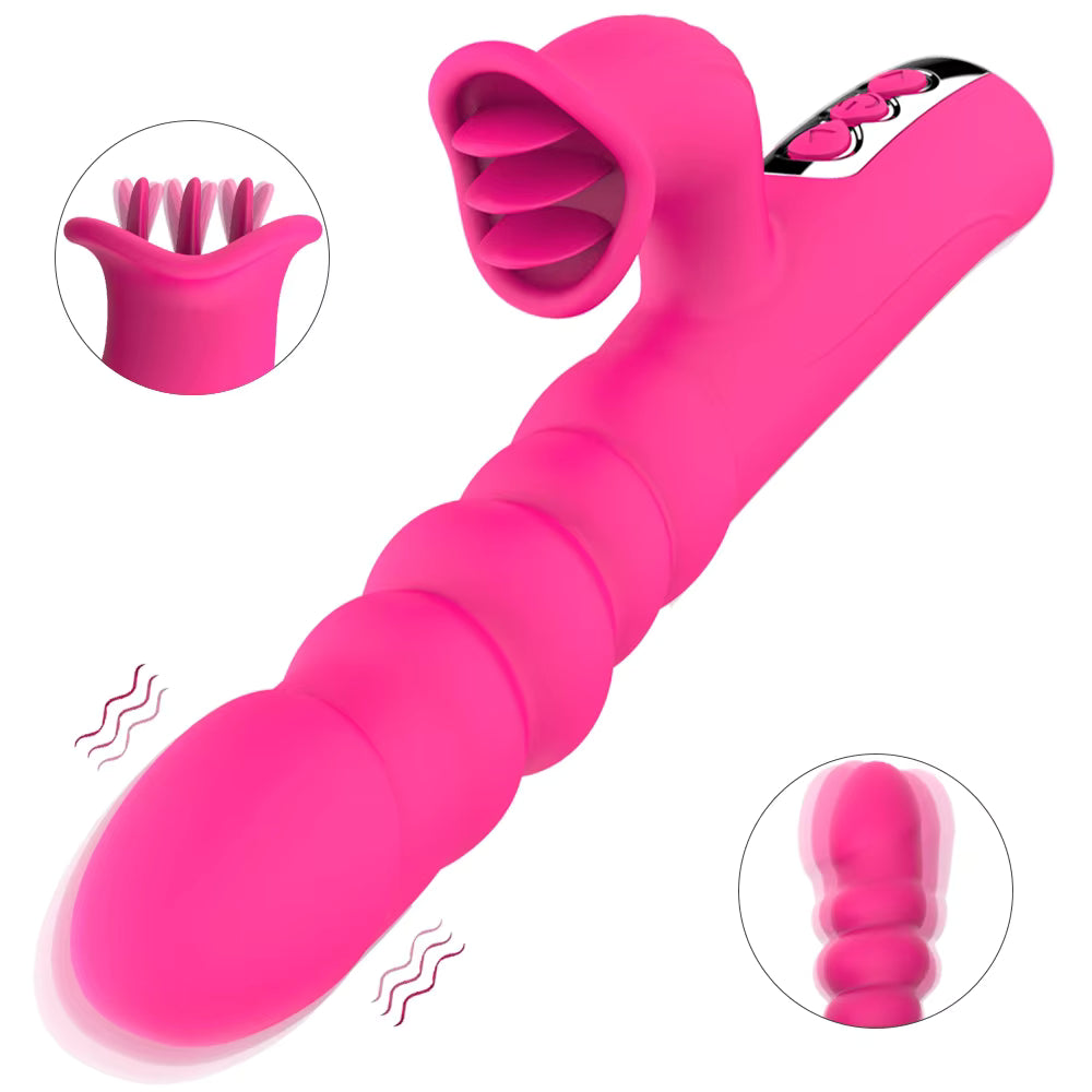 Flexible and Stretchable Vibrator Private Part Insertion Adult Products Sex Toys