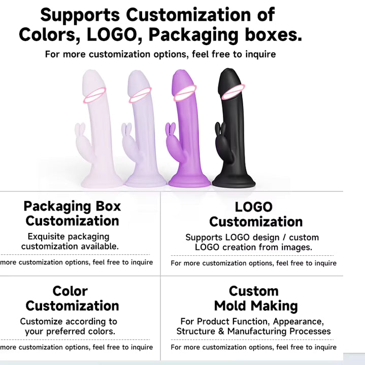 Rabbit Vibrator Thrusting G Spot Stimulation Massager with Suction Cup Waterproof in Bathroom