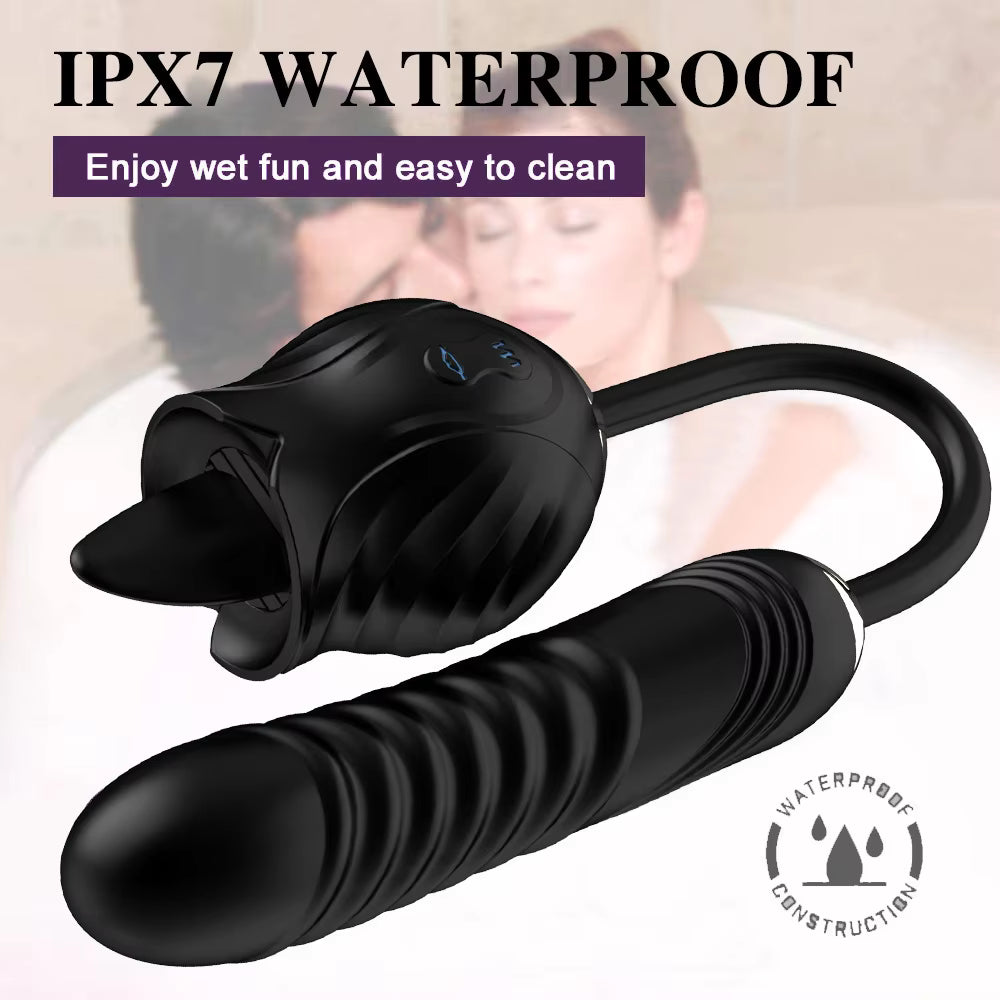 Rose Shaped Vibrating Rose Vibrator Sex Toys for Woman